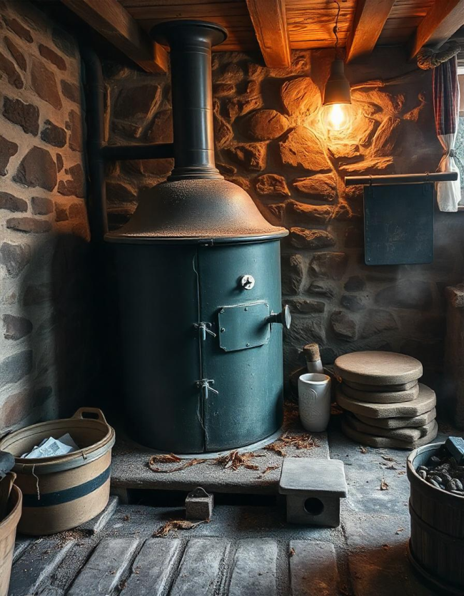 Piece na pellet lub drewno kiedyś i dziś